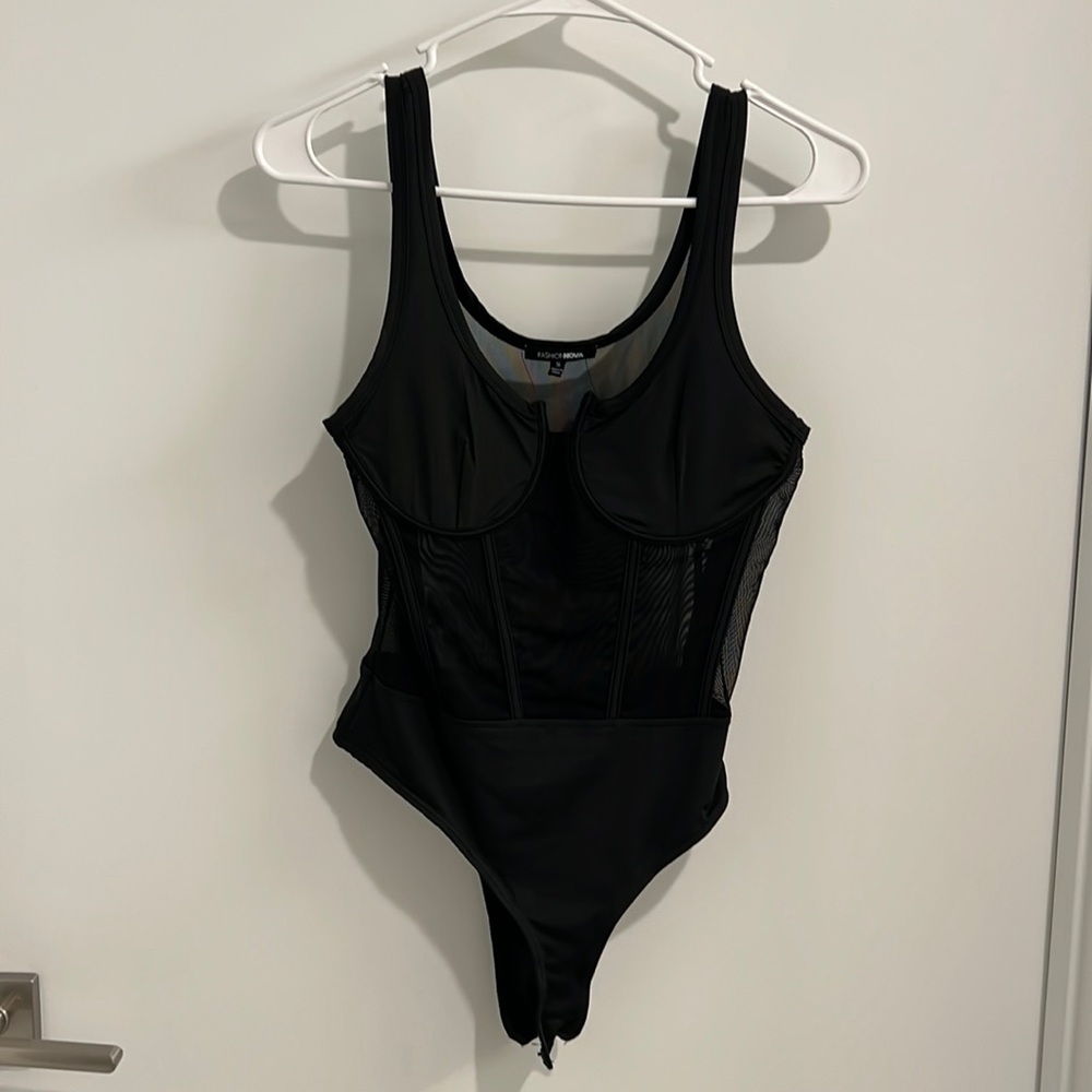 Fashion Nova Corset Bodysuit